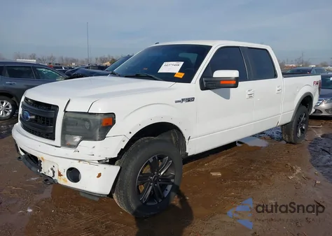 2014 Ford F-150 Fx4 from USA, damaged, VIN 1FTFW1EF1EFB00205